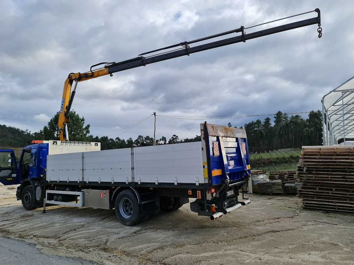 Volvo FE 280 / Manual / Grúa effer 115 remote / Euro 5 2009/Plataforma