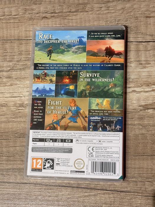 Gra Zelda: Breath Of The Wild na Nintendo Switch