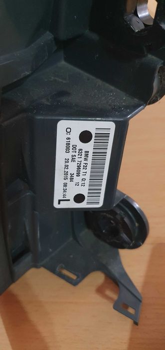 Światła lampy tył BMW F36 USA