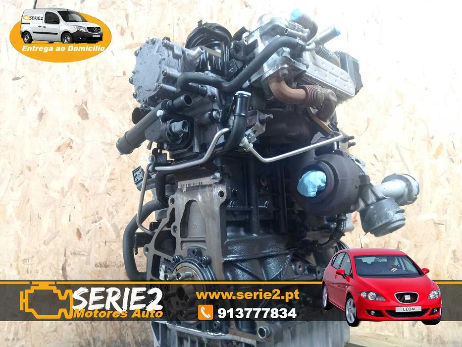 Motor Seat Leon II 1.9 TDI 105cv - BXE