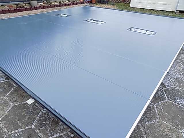 Brama garażowa segmentowa panelowa 454x492cm