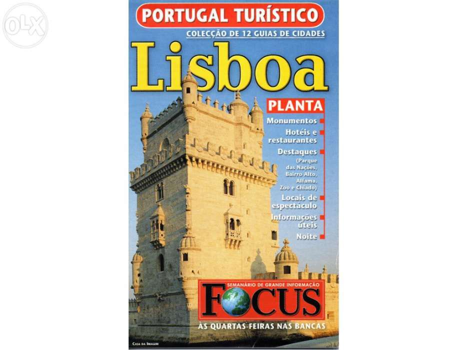 Mapas turísticos de Portugal (Portes Incluídos)