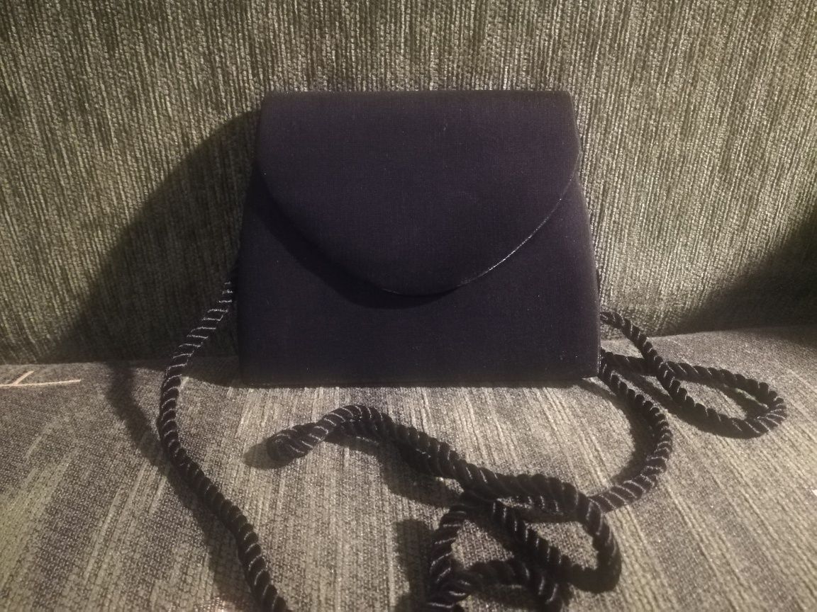 Mini torebka czarna