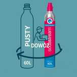 SodaStream Soda Stream napełnianie nabijanie wypełnianie wymiana