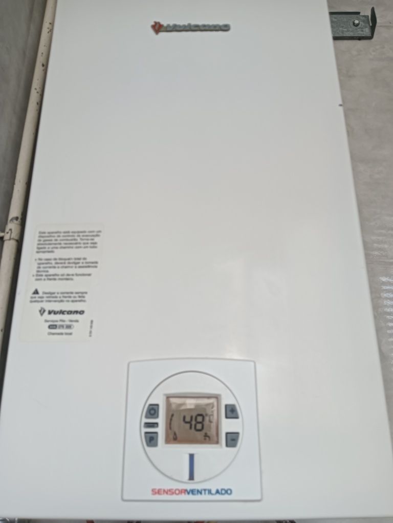 Vendo esquentador vulcano sensor ventilado 11L Gás natural