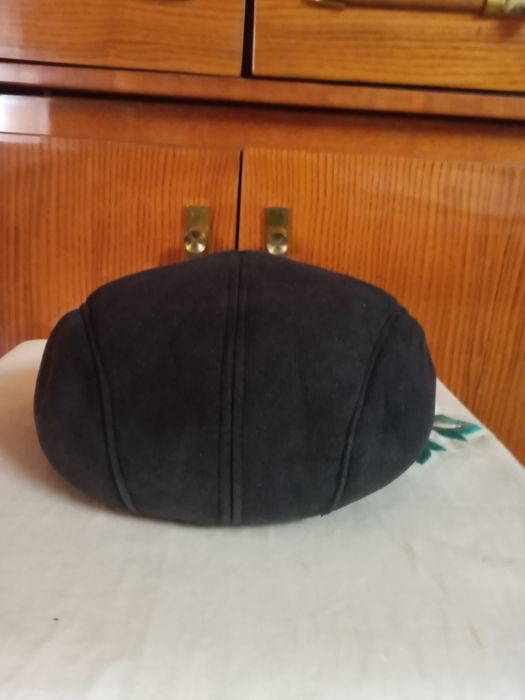 Кепка Замшевая Меховая-Демисезонная 53см