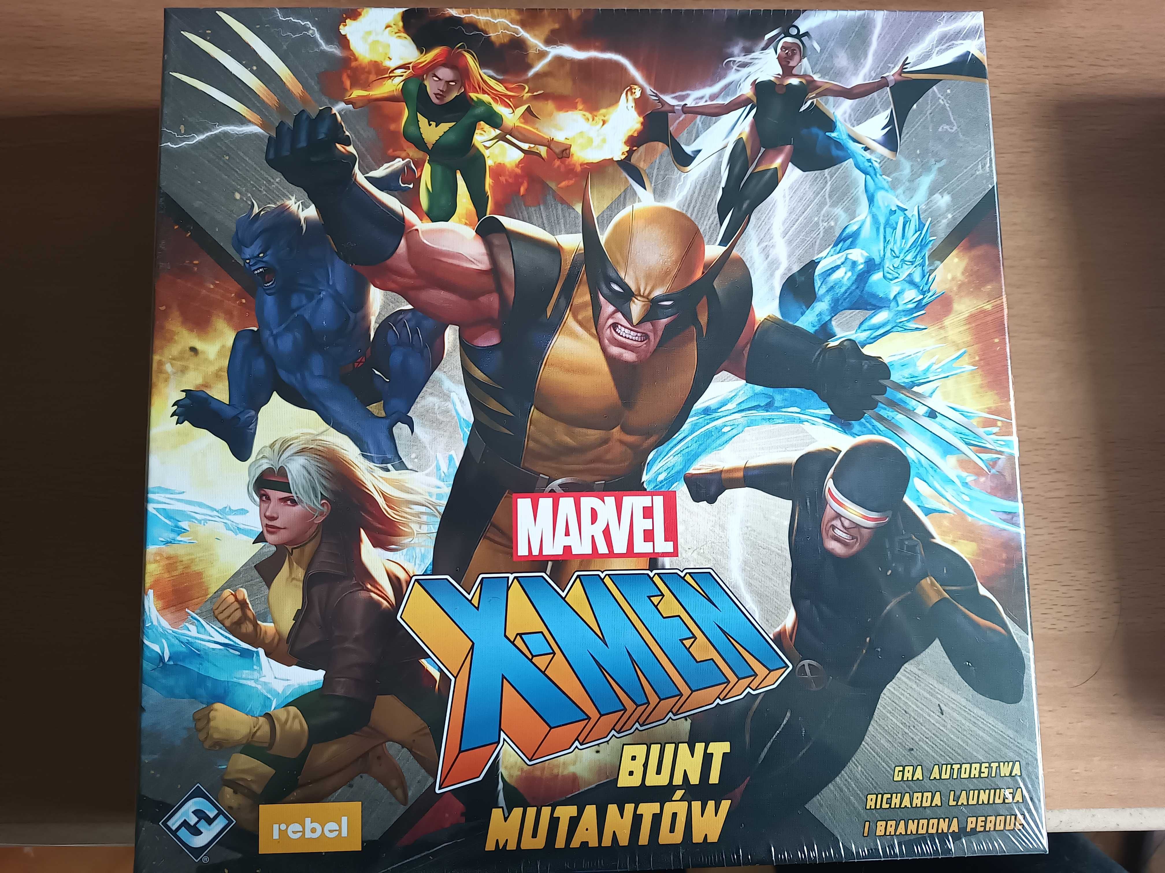 X-men bunt mutantów - gra planszowa