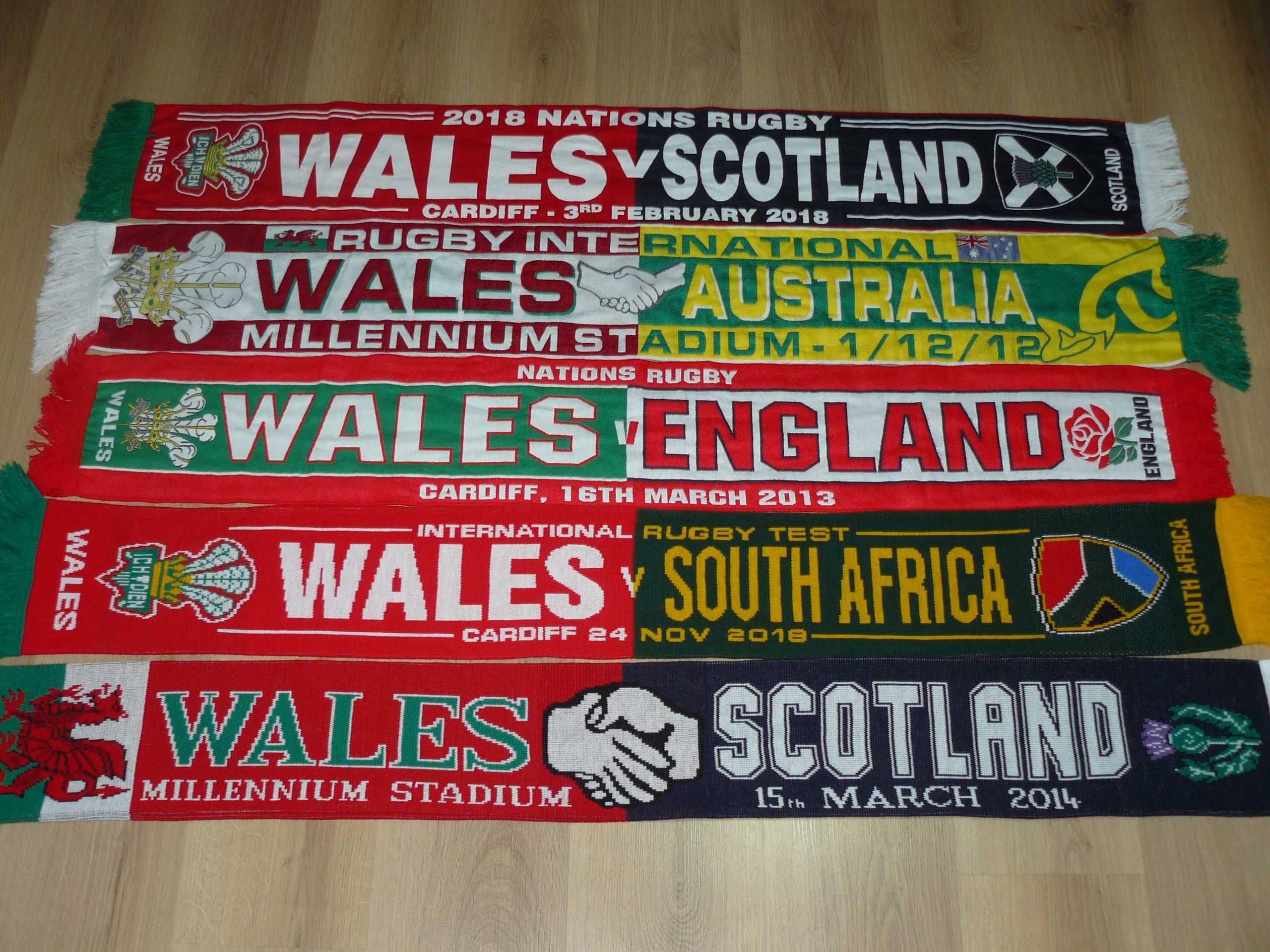 Футбольні регбійні шарфи Engand,Austria,Wales,Scotland,Poland,Reading