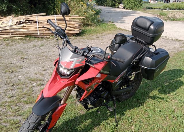 Motocykl Barton Hyper 125 z Kuframi | 2021 | Kat. B lub A1