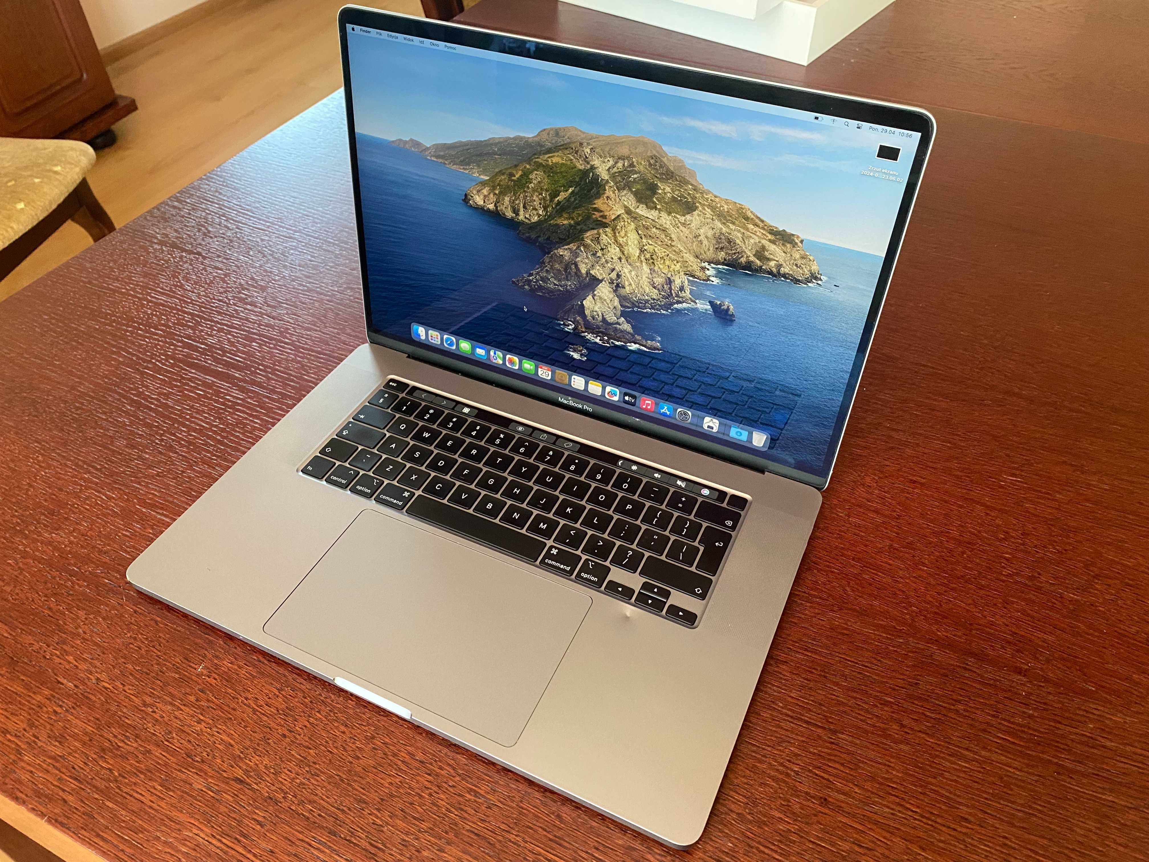 MacBook Pro 16" i9, 16GB, 1TB SSD, AMD Radeon Pro 5500M 4GB