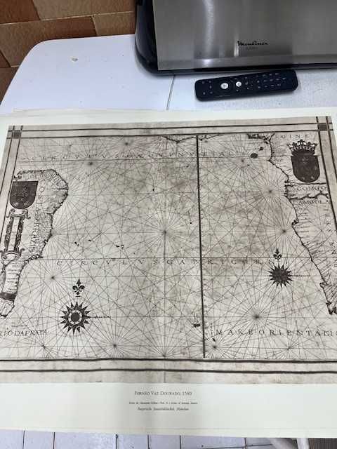 Mapas antigos cartografia
