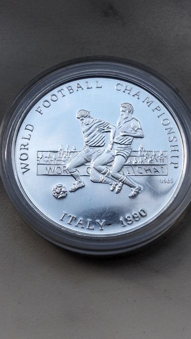 Afganistan 500 Afgani 1990 r Mistrzostwa Świata Włochy srebro 999