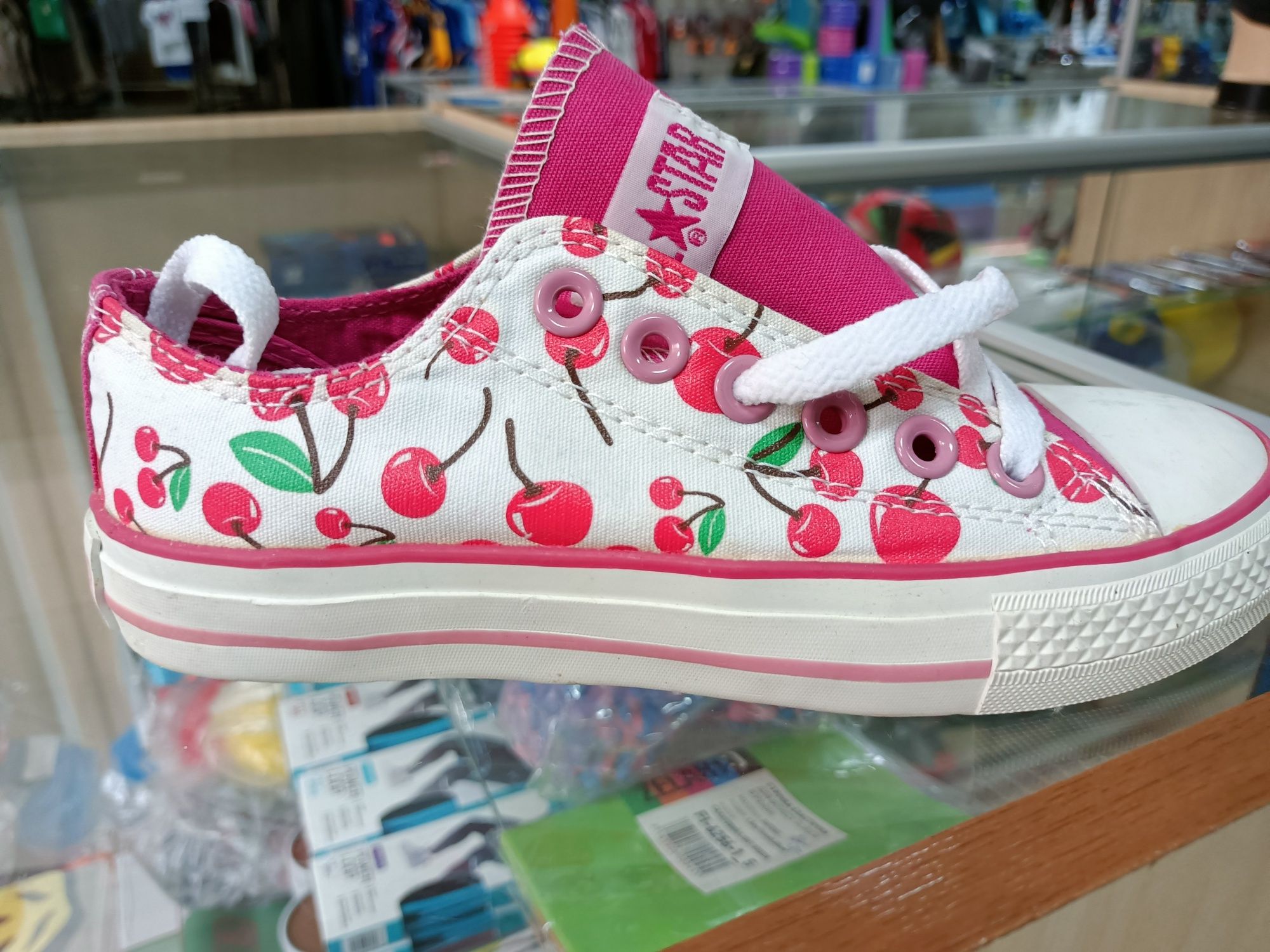 Кеди Converse New вишня