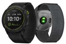 Pasek 26mm Garmin Fenix 5X 6X 7X Nylonowy czarny