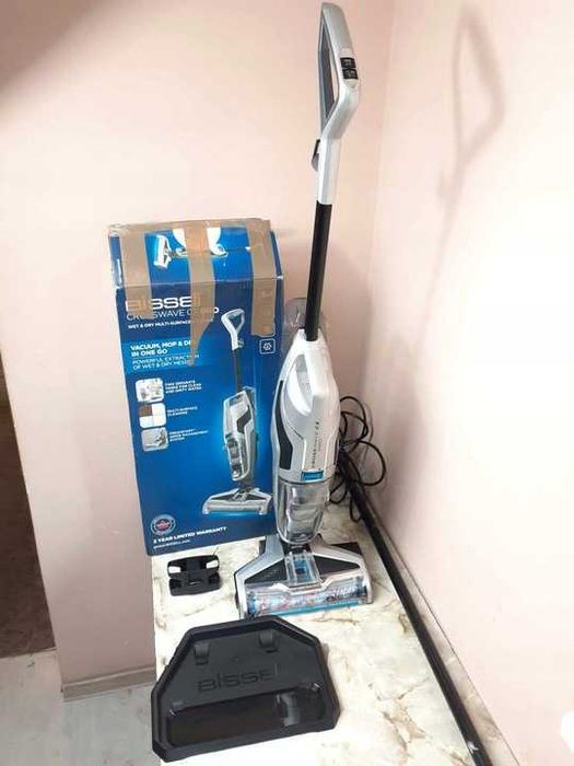 Odkurzacz pionowy Bissell Crosswave C3 Select (3551N) srebrny/szary