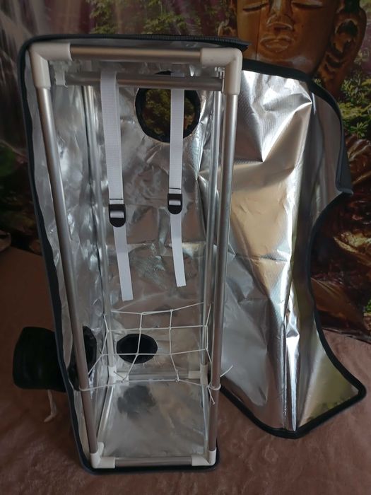 Growbox 30x30x90 tytoń zioła warzywa mylar cbd thc szklarnia foliak