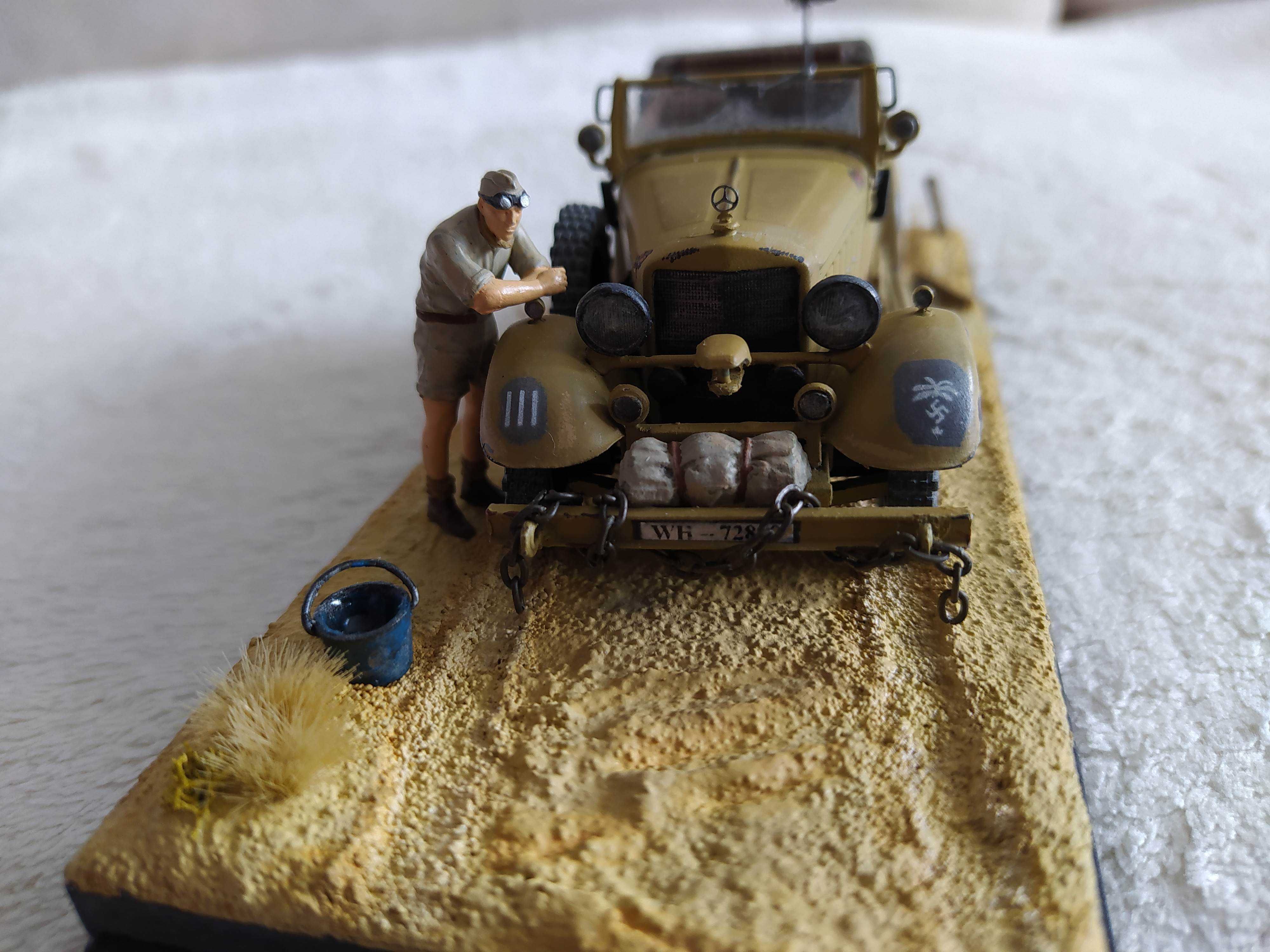 Samochody II Wojny Światowej Afrika Korps 1:43