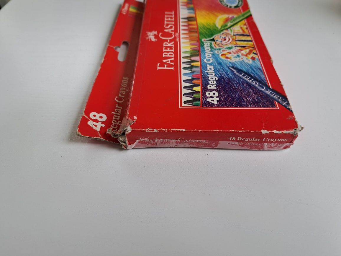 Kredki świecowe FABER-CASTELL 48 Regular Crayons