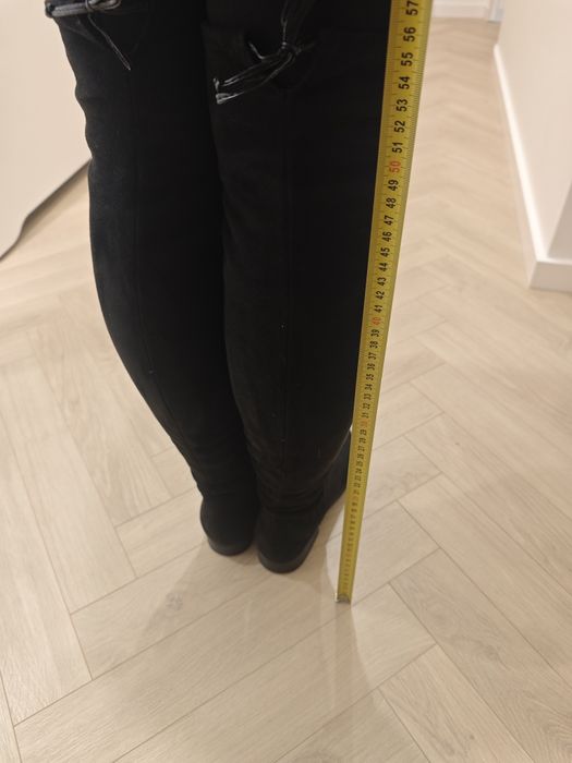 Kozaki za kolano RYŁKO, rozmiar 37