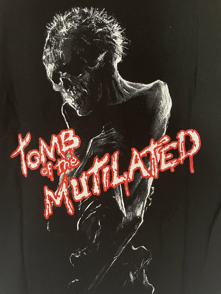 Футболка / рок мерч Cannibal Corpse "Tomb of the Mutilated"