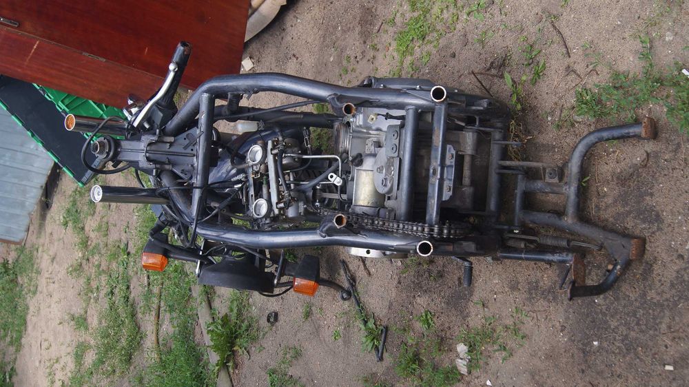 Kawasaki ER5 rama silnik gaźnik kierunkowskazy lagi kiera kierunki itp