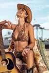 Bikini panterka strój animal print rozm. MM