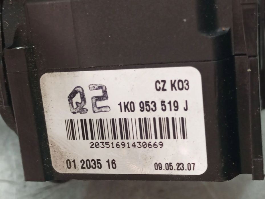 Manípulo do limpa vidros VOLKSWAGEN Caddy III (2K, 2C)