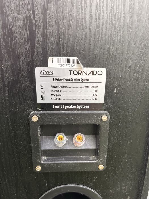 Kolumny Prism Tornado + amplituner JVC RX-212