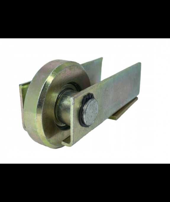 Zestaw Wózków 5 rolkowych profil 80x80x5 z rolką najazdową i gniazdem