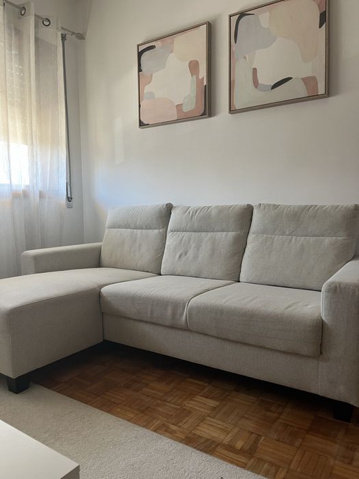 Sofá chaise loungue ikea