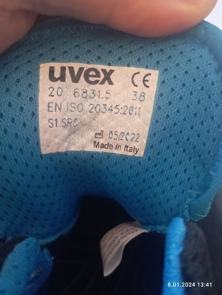 buty Uvex 1G2 , rozm 38 nowe