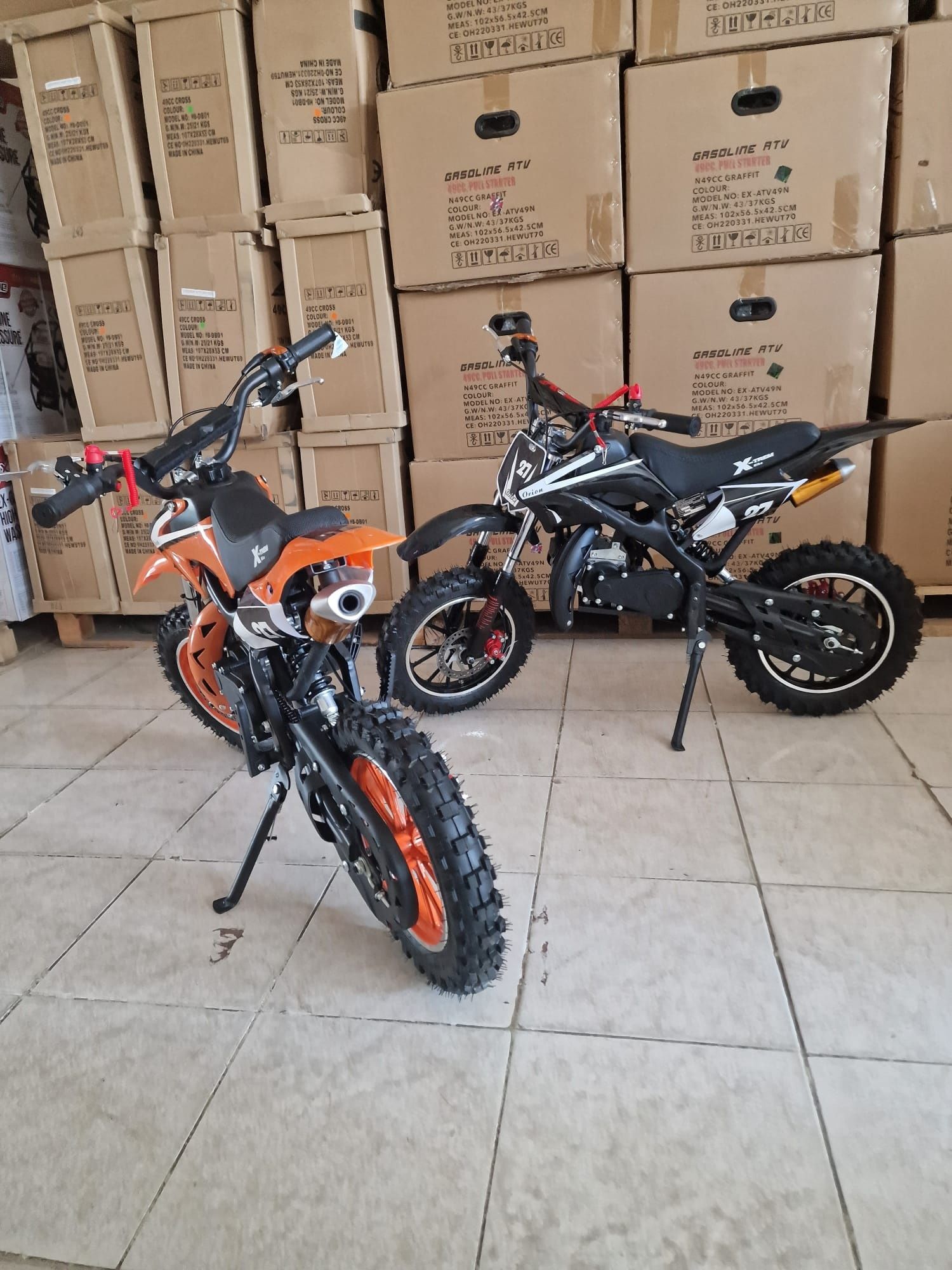 Mini motocross/ 230€/mini mota 4 gasolina 300€