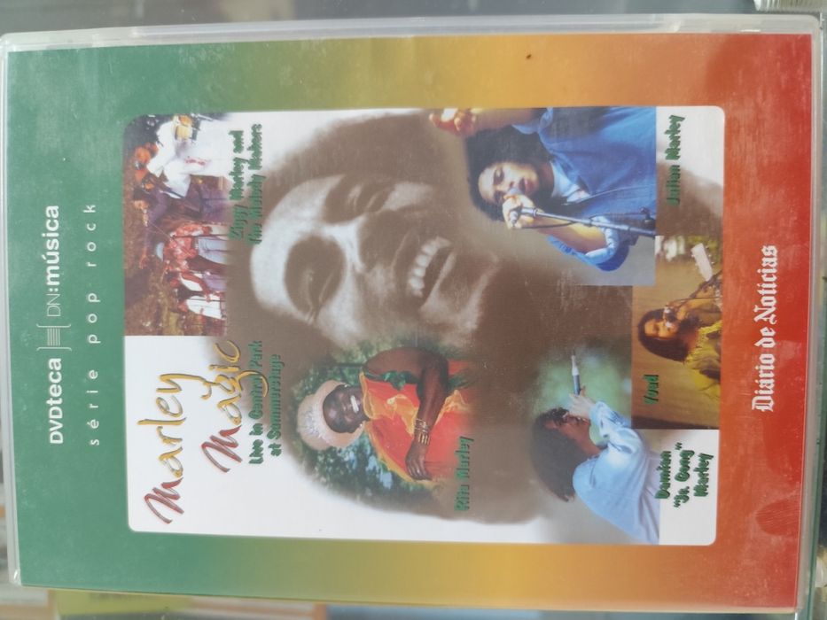 DVD duplo Bob Marley History,Tribute &Music