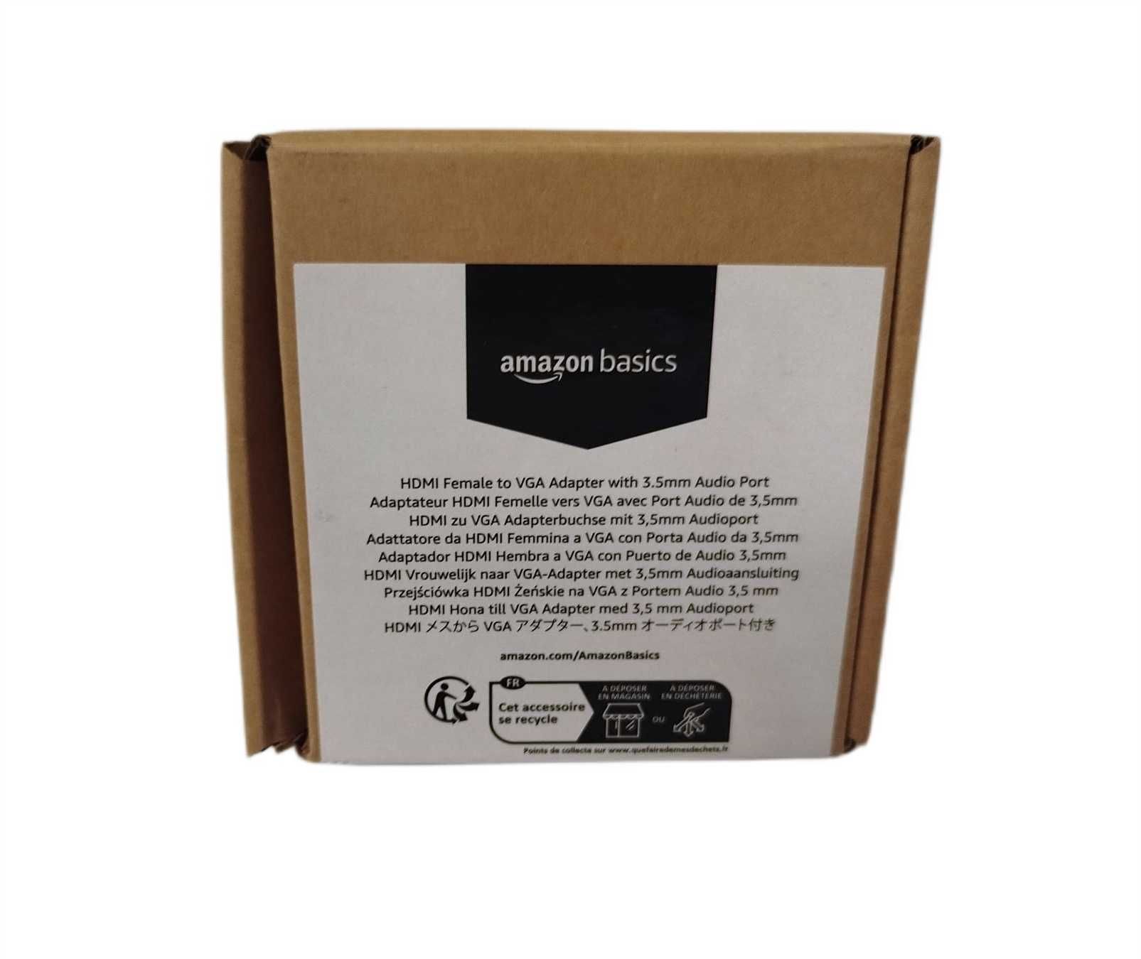 Amazon Basics Mini DisplayPort-VGA Adapter