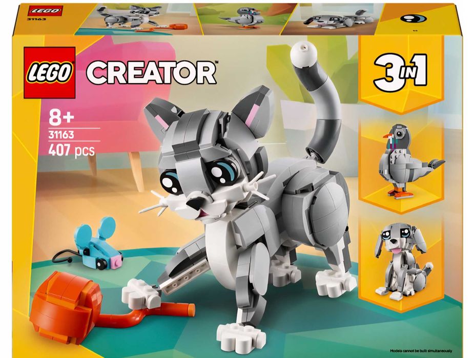 LEGO Creator 3 w 1 Psotny kot 31163