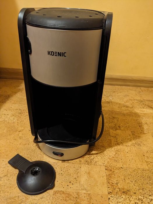 Ekspres przelewowy Koenic KCM 106 wyjmowany poj. na wodę i filtr 1000W