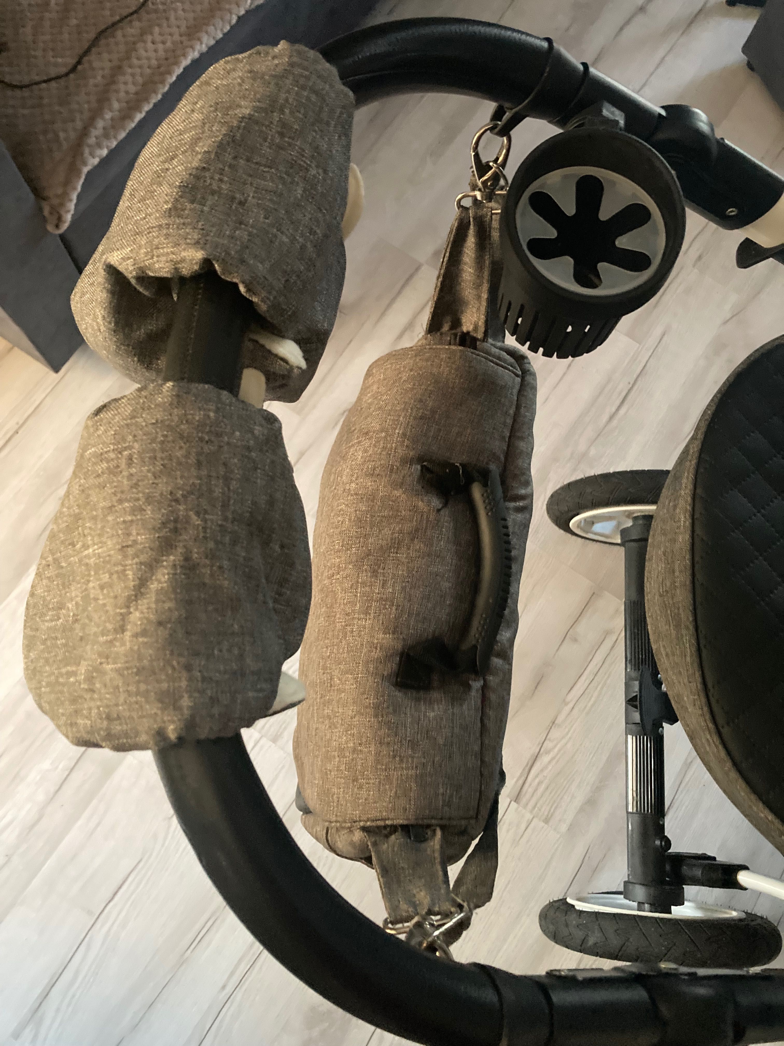 Wózek dziecięcy 2 w 1 gondola plus spacerówka