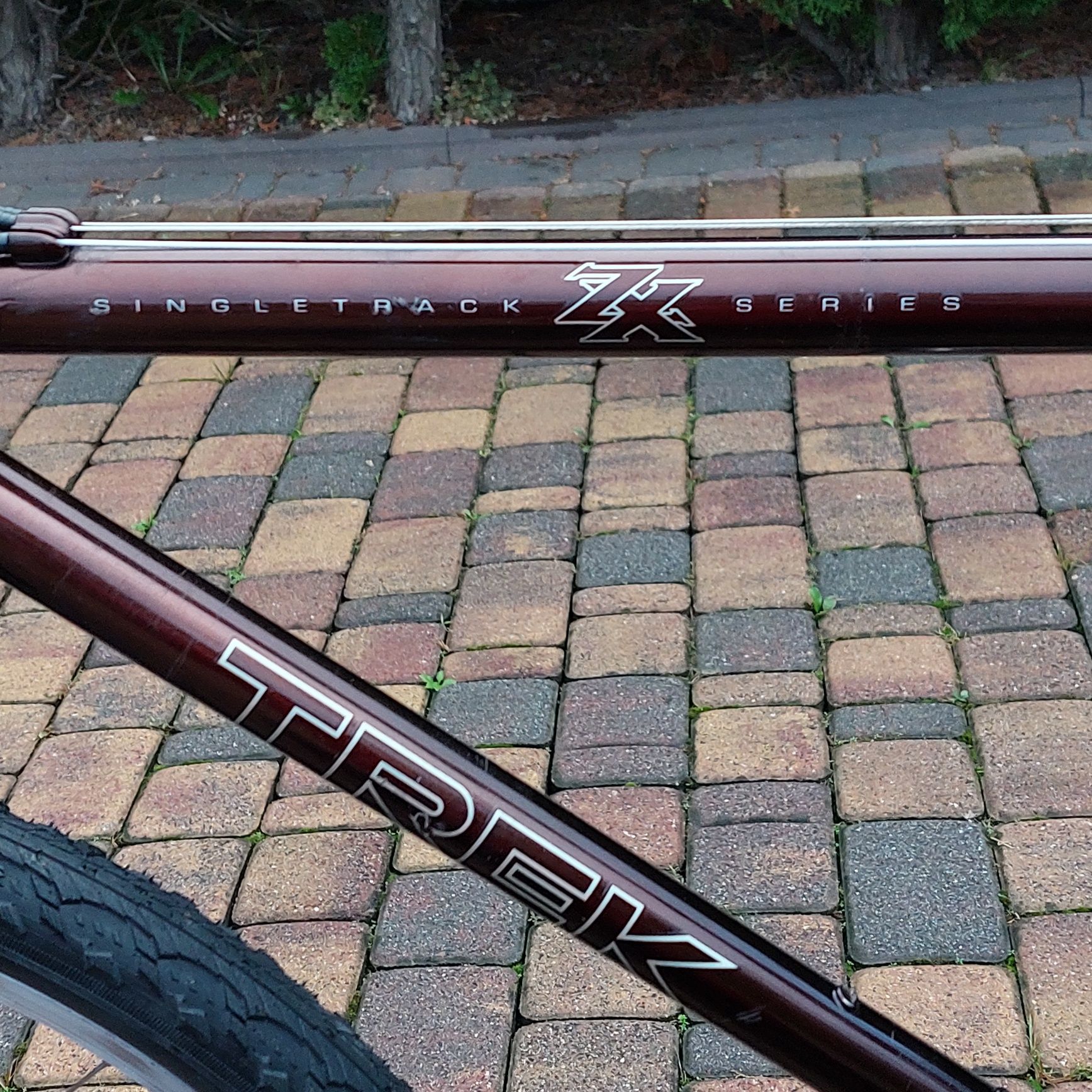 Unikat Rower Trek 990 Singletrack ZX Retro Bike Deore XT 737 3x8