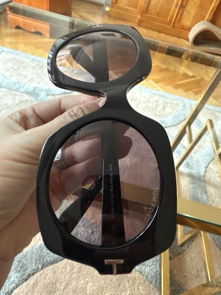 Tom Ford Sofia TF535 01B okulary