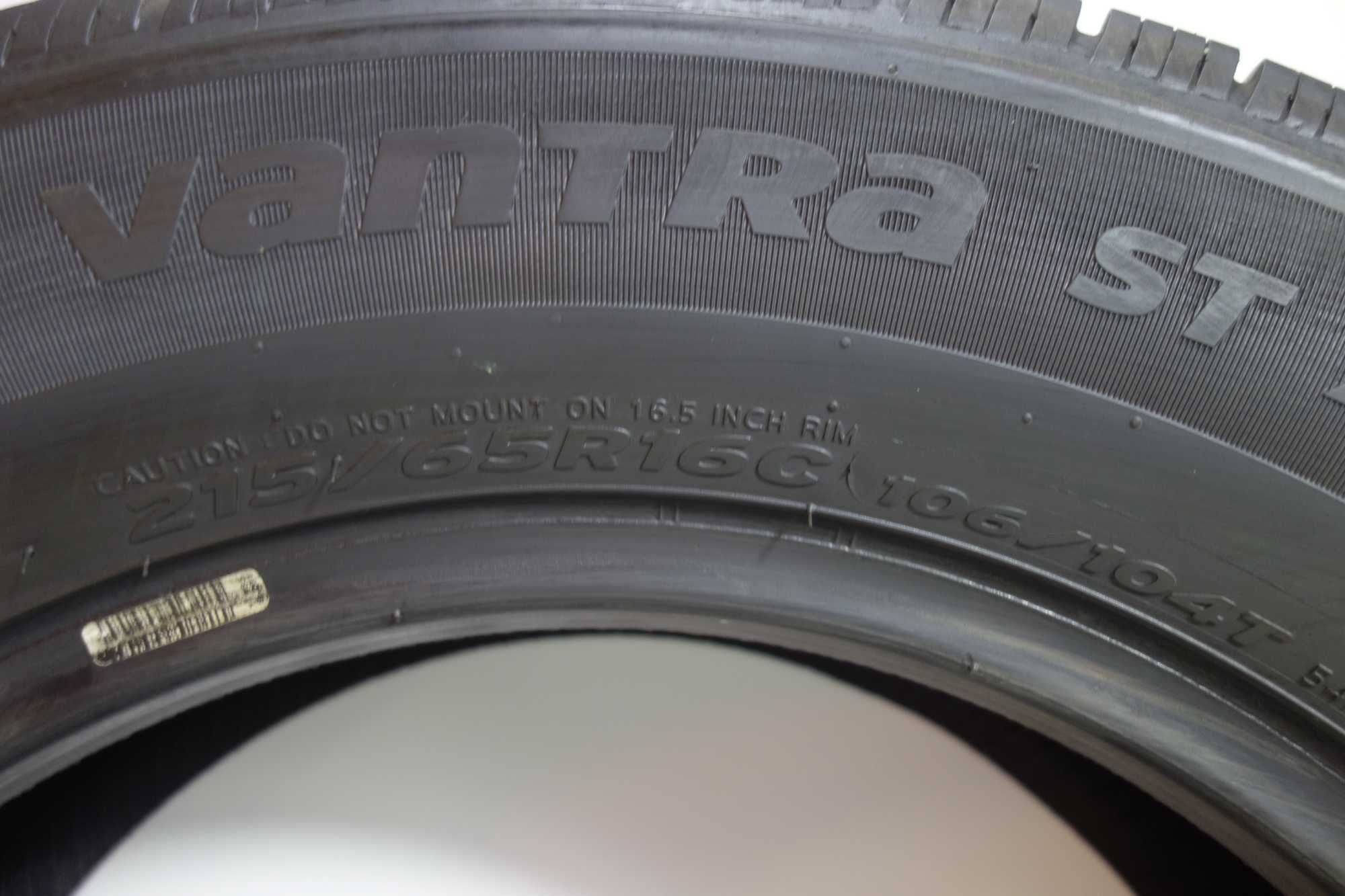 Opony całoroczne 215/65/16C - HANKOOK Vantra St AS 2