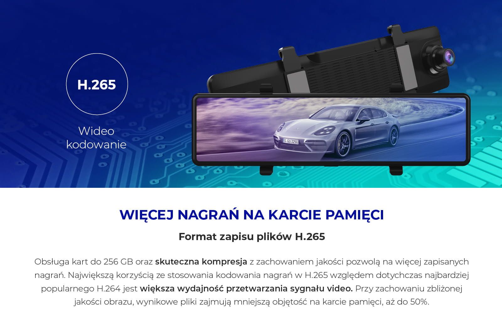 MIKAVI PQ5 PRO 4K  - Kamera samochodowa