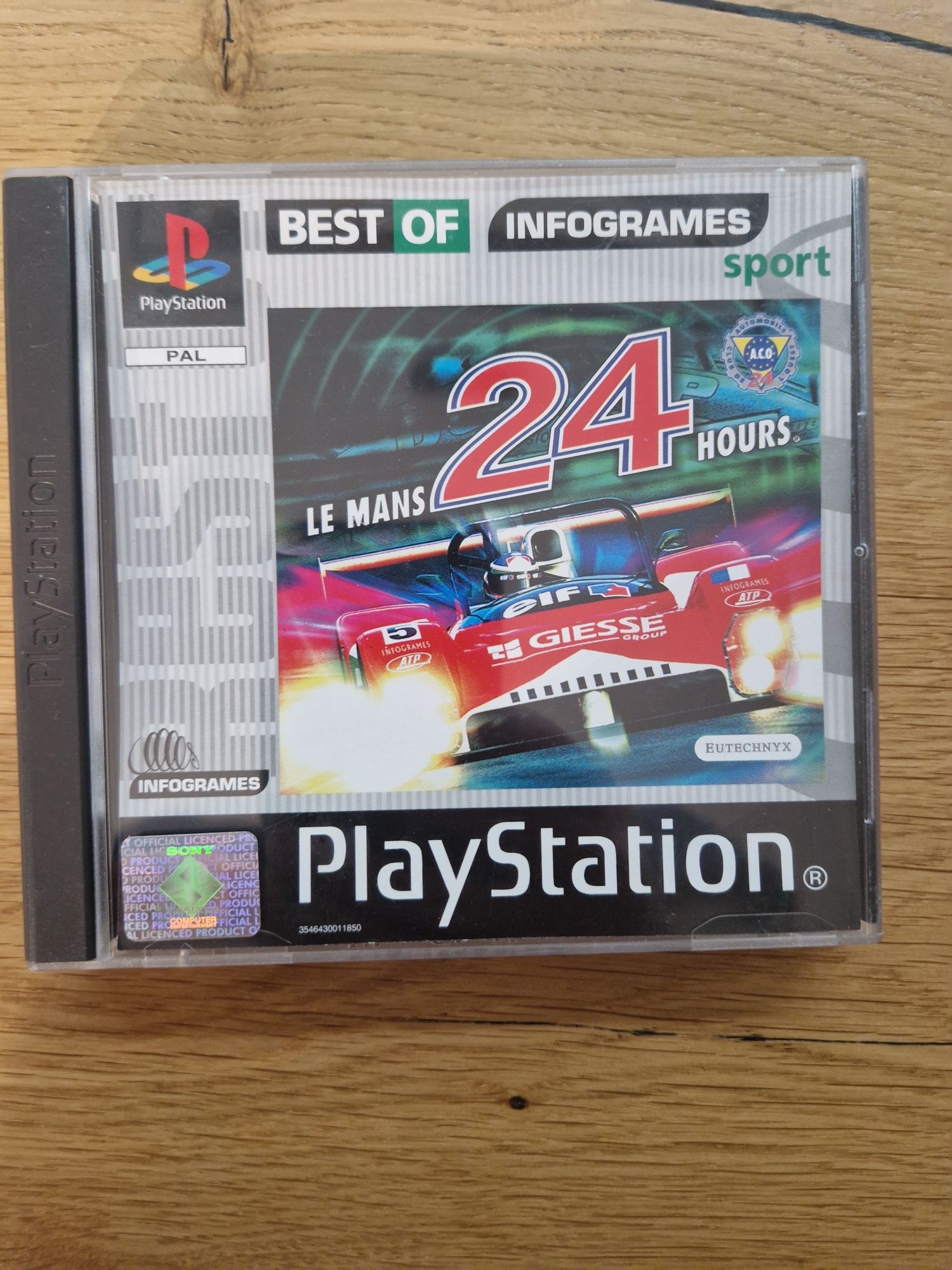 LE MANS 24 Hours ps1 psx playstation 1 3xang
