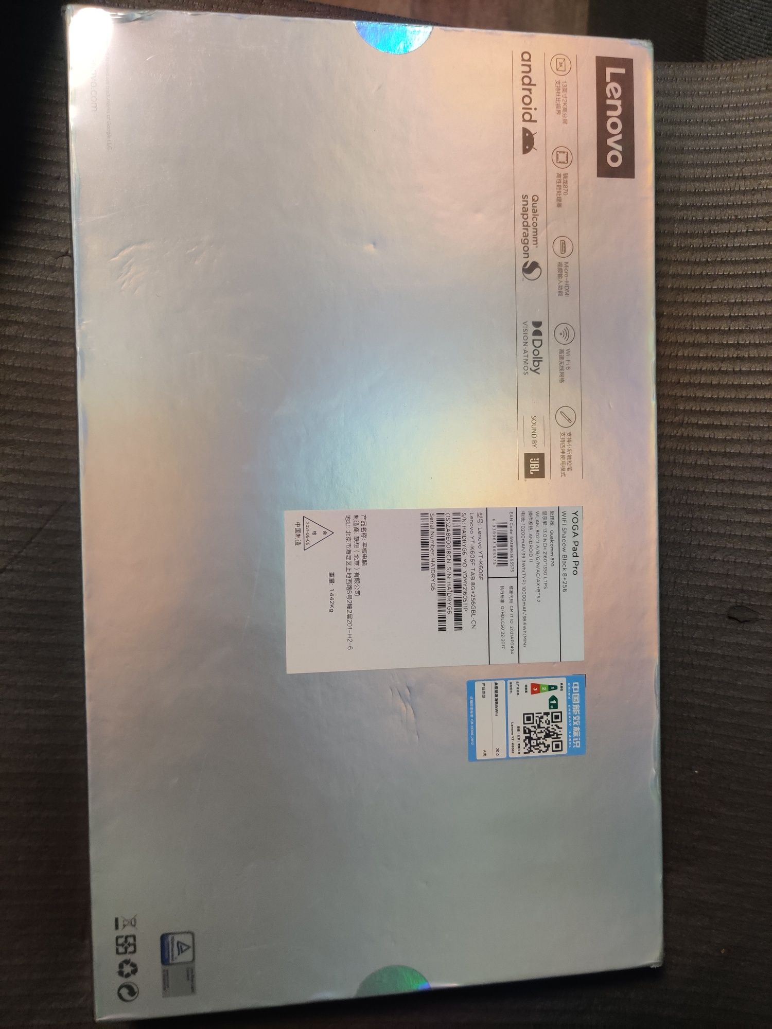 Планшет Lenovo yoga tad 13/pro