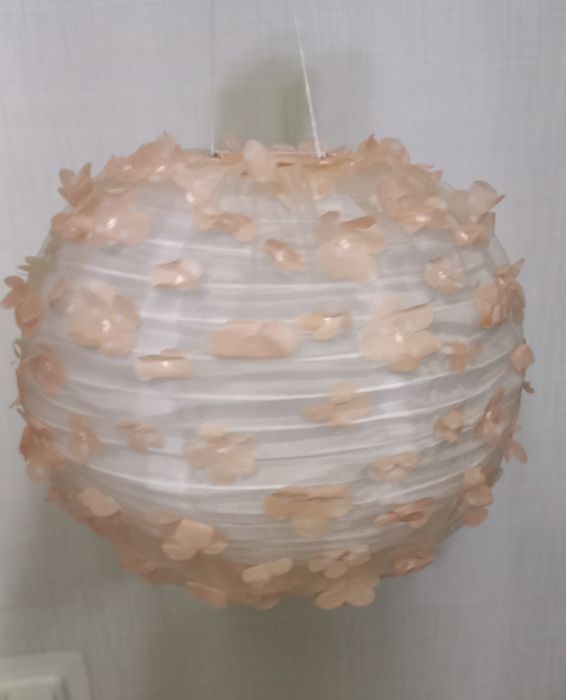 Абажур из текстиля складной