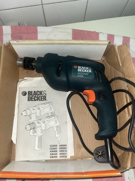 Furadeira berbequim black and decker