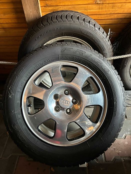 4 Koła z oponami zimowymi na alu felgach 195/65 R15