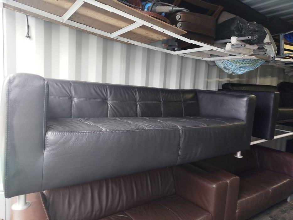 Шкіряний диван,доставка!