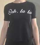 Czarny t-shirt Bershka rozm.34