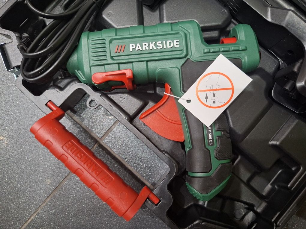 NOWY Pistolet do kleju na gorąco PARKSIDE PHP 500 E3 stacja dokująca