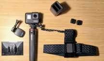 GoPro Hero 7 black z akcesoriami, 64gb, film testowy
